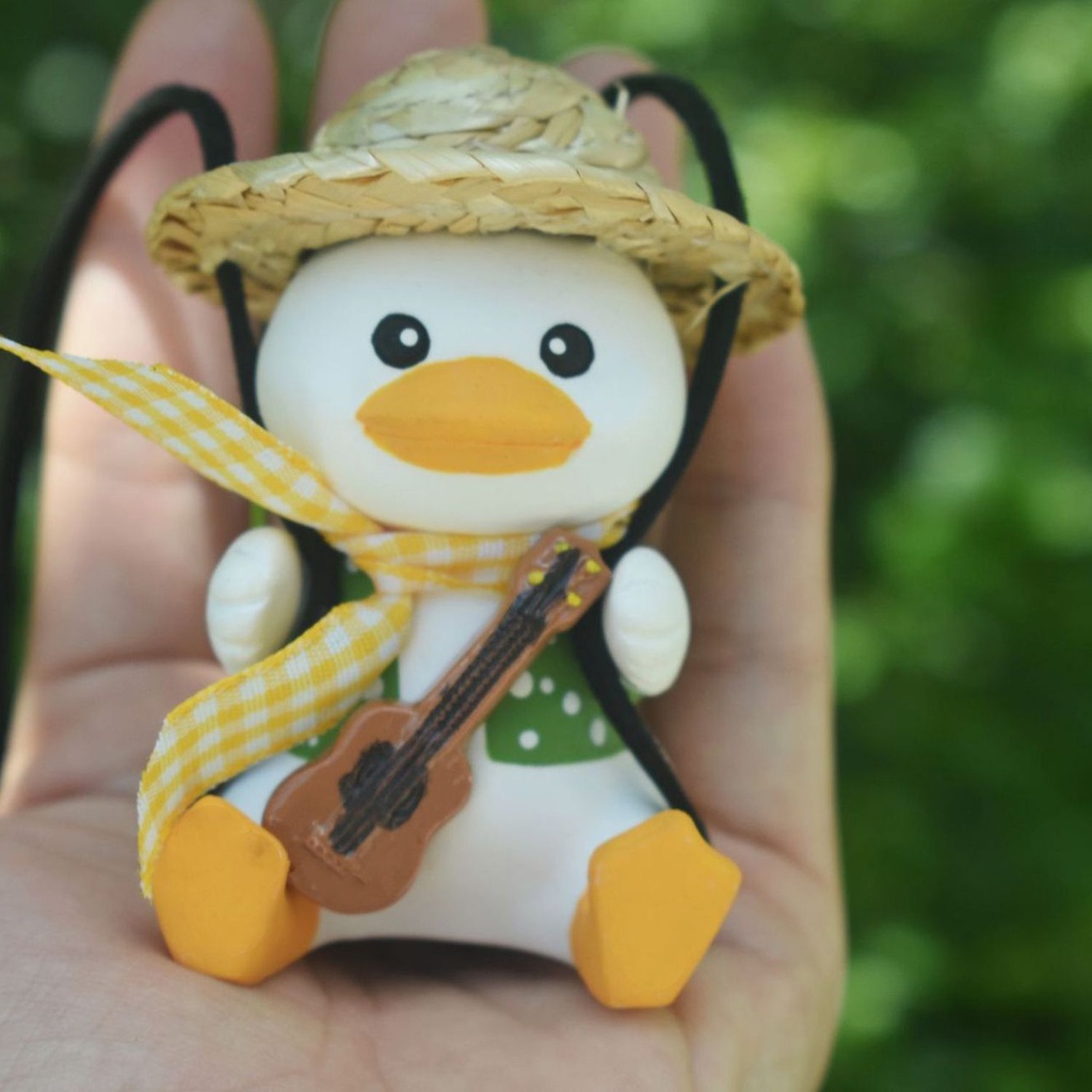 Swinging Duck Car Hanging Ornament Creative Auto Inner Accessories