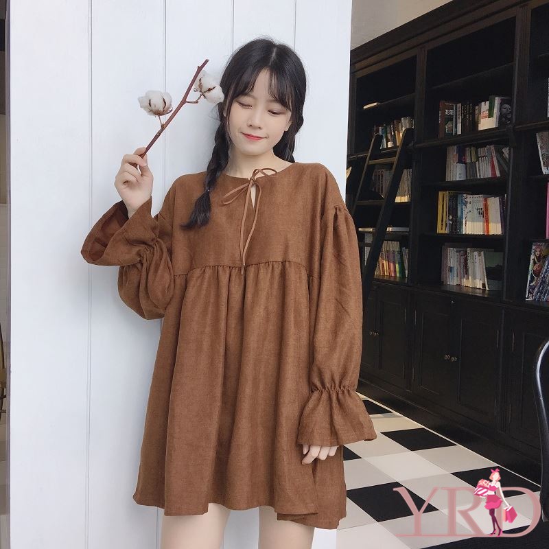 Đầm Form Rộng Tay Lỡ Thời Trang Dành Cho Nữ | BigBuy360 - bigbuy360.vn