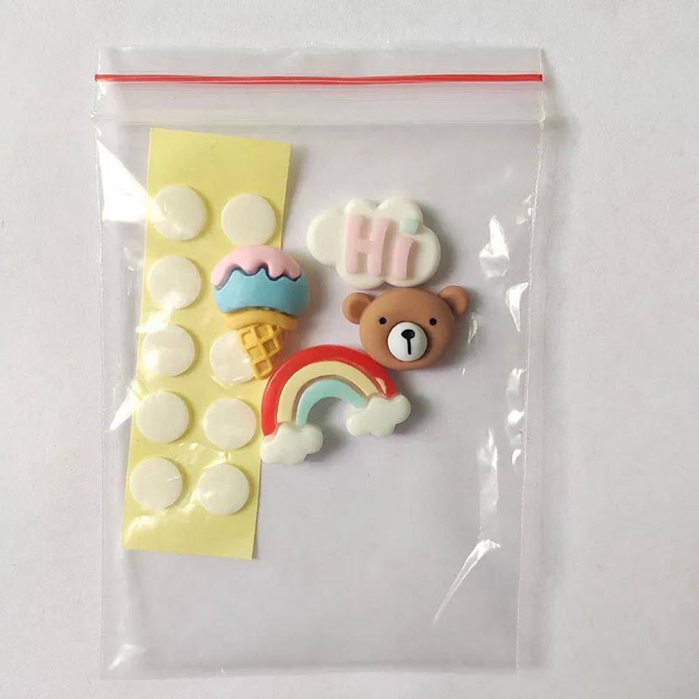 Miếng Dán Trang Trí Bình Nước Họa Tiết Hoạt Hình 3d Bằng Nhựa Resin Chống Thấm Nước
