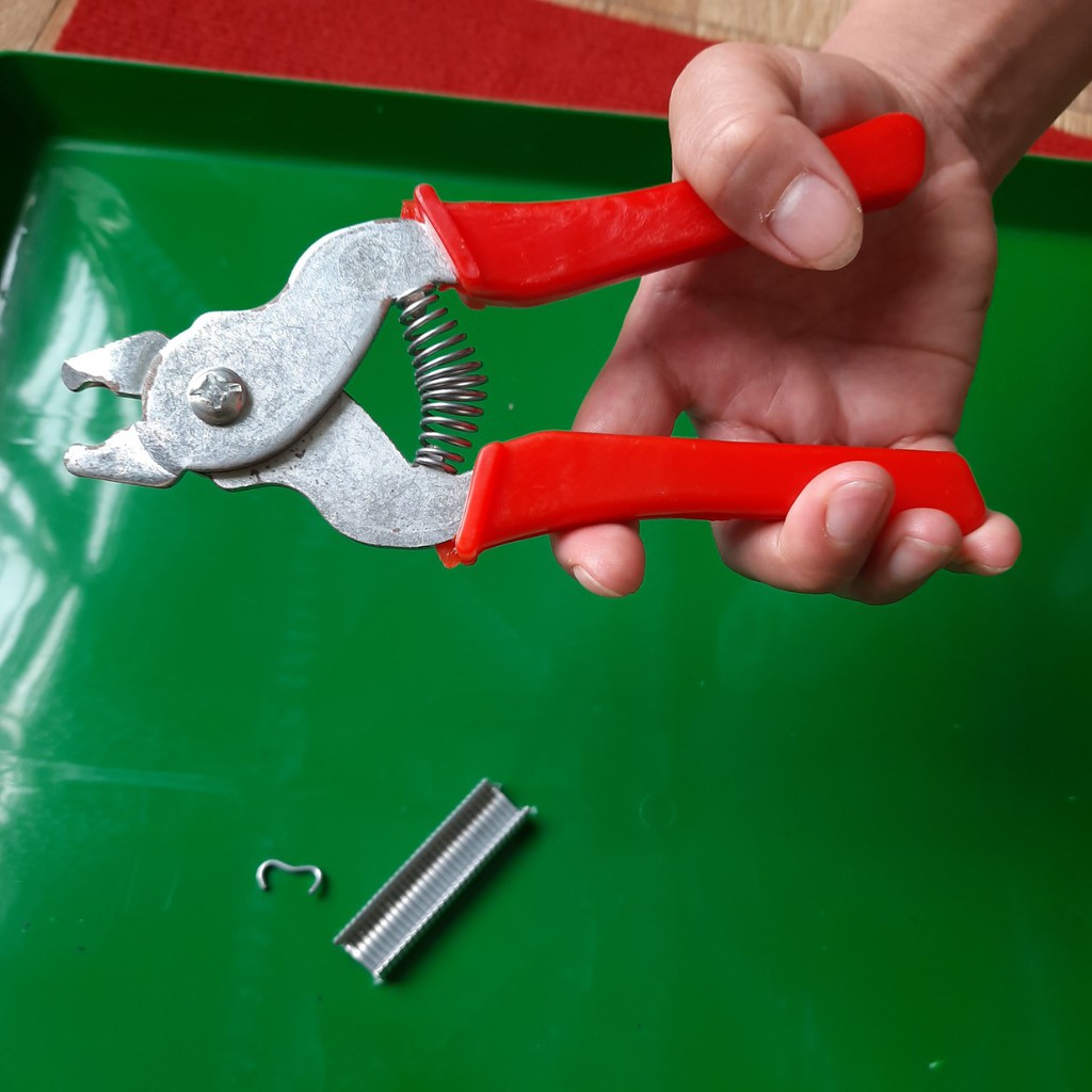 Kìm Bấm Ghim Lồng Chim, Lồng Thỏ, Lồng Gà tự động