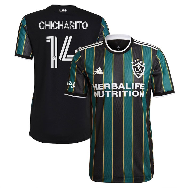 Áo thun đá banh tay ngắn phiên bản LA Galaxy Away 21-22