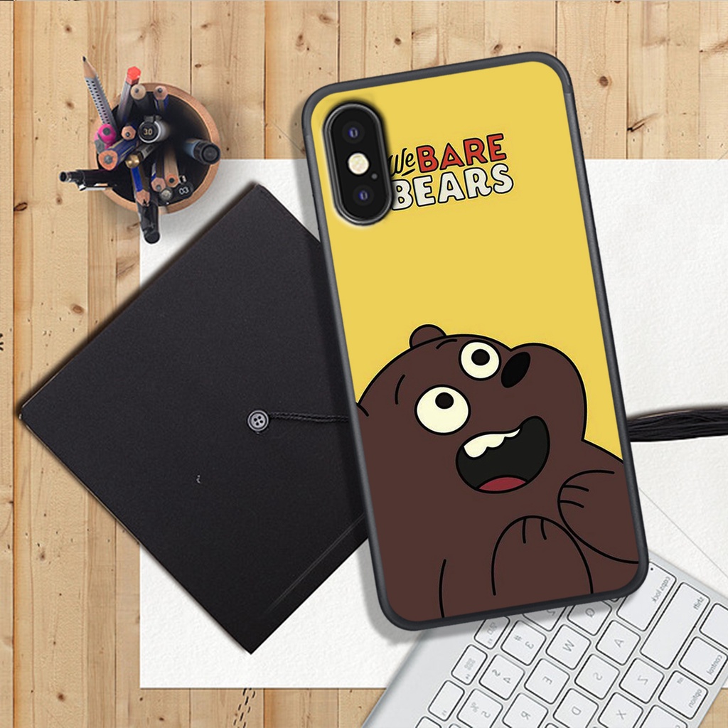 ỐP LƯNG IPHONE X/SX/XR/XSMAX, IN HÌNH GẤU HAPPY, MANG LẠI NHIỀU NIỀM VUI.