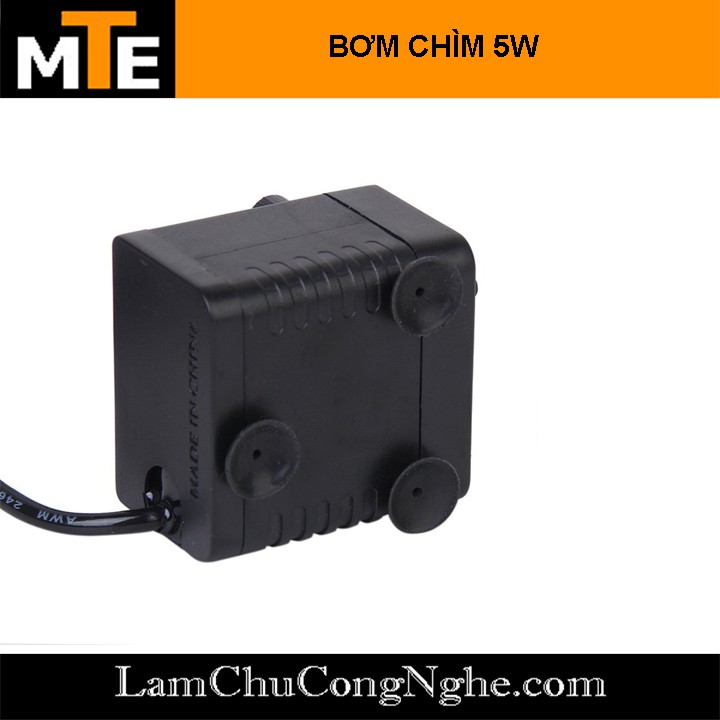 Bơm chìm mini 6-12V 4-5W DC-808 bơm tiểu cảnh, bể cá, điều hòa nước