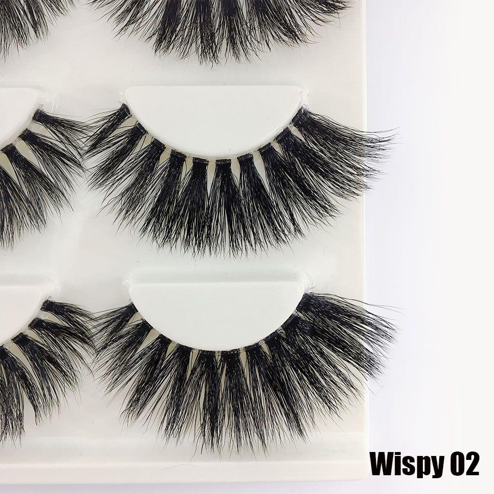 Set 3 Cặp Lông Mi Giả 3D Dài Tự Nhiên Dành Cho Nữ