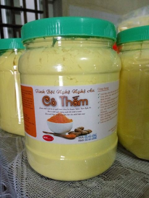 [Mã GROSALE2703 giảm 8% đơn 250K] 500G TINH BỘT NGHỆ VÀNG CÔ THẮM