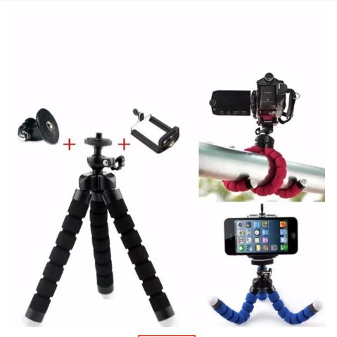 Gậy Ba Chân Mini Có Mút Điều Khiển Không Dây Cho Điện Thoại / Camera / Tripod Đứng | BigBuy360 - bigbuy360.vn