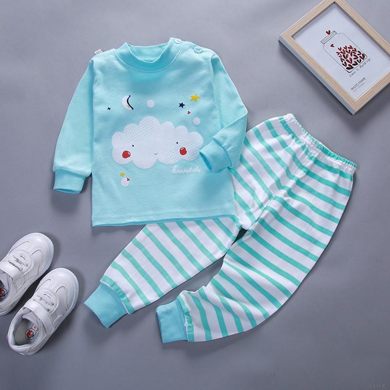 Bộ Đồ Ngủ Pijama Dài Tay Cho Bé
