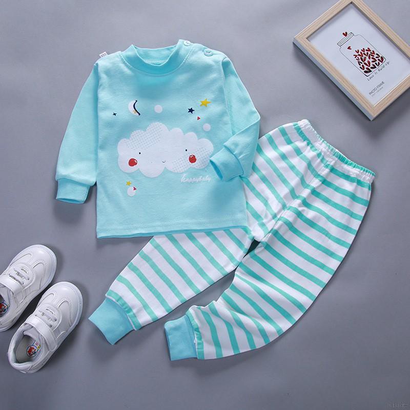 Bộ Đồ Ngủ Pijama Dài Tay Cho Bé