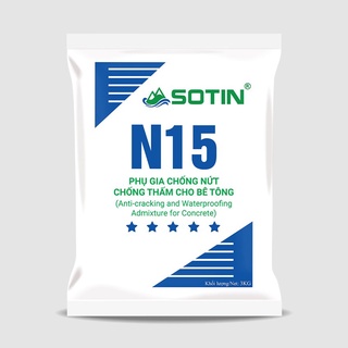 Phụ gia chống nứt, chống thấm cho bê tông SOTIN N15