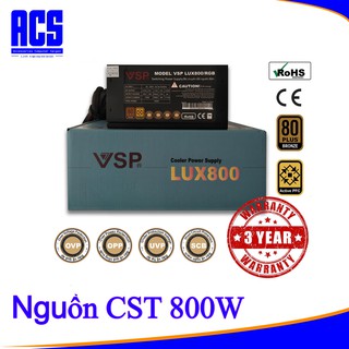 Nguồn công suất thực vsp lux 800w led rgb - bảo hành 36 tháng
