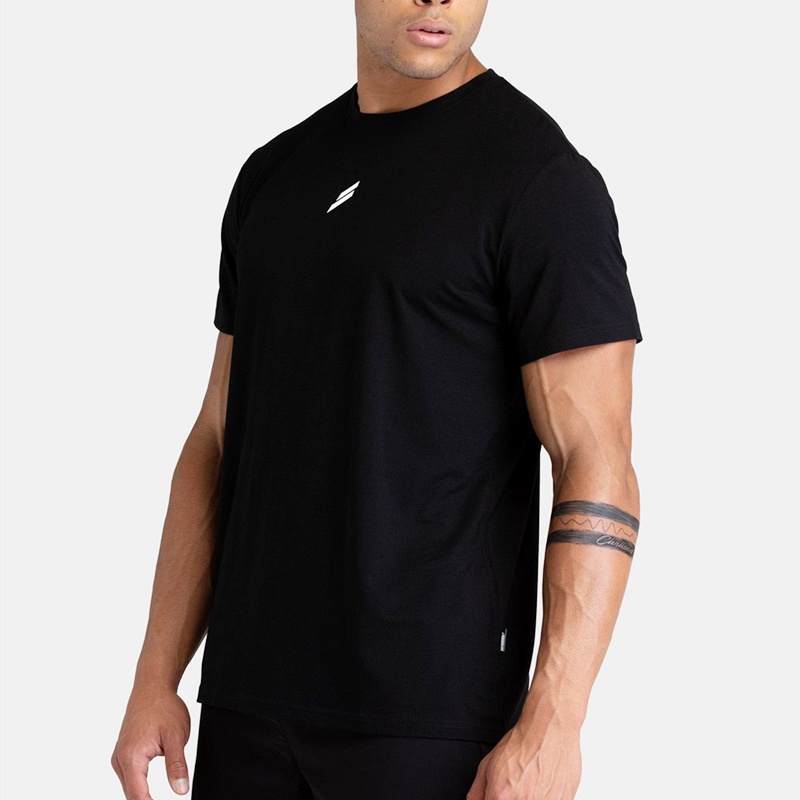 Áo Thun Thể Thao Cotton Ngắn Tay Thời Trang Mùa Hè Cho Nam Size M-3XL