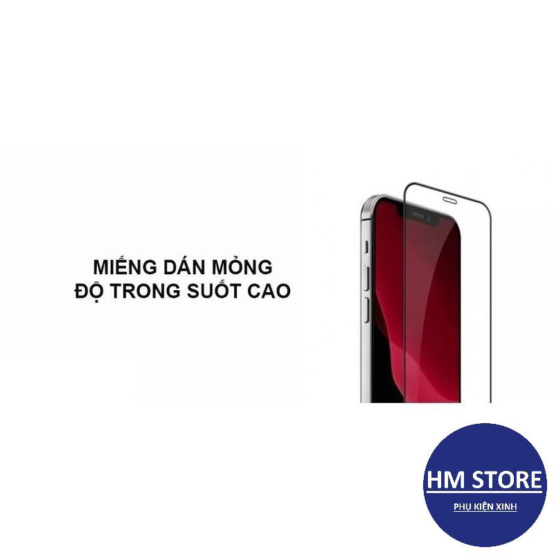Kính cường lực HD Premium dành cho iphone 6/6Plus/7/8/7Plus/8Plus/X/XR/XsMax/11/12/13/ProMax