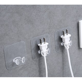 1 Móc Dán Tường Trong Suốt Treo Đồ Tiện Dụng