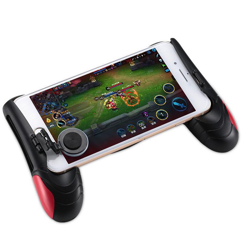 SALE SẬP SÀN - [ Có Kèm Nút ] Tay Cầm + Bộ 2 nút Chơi Game Điện Thoại Thông Mình Gamepad