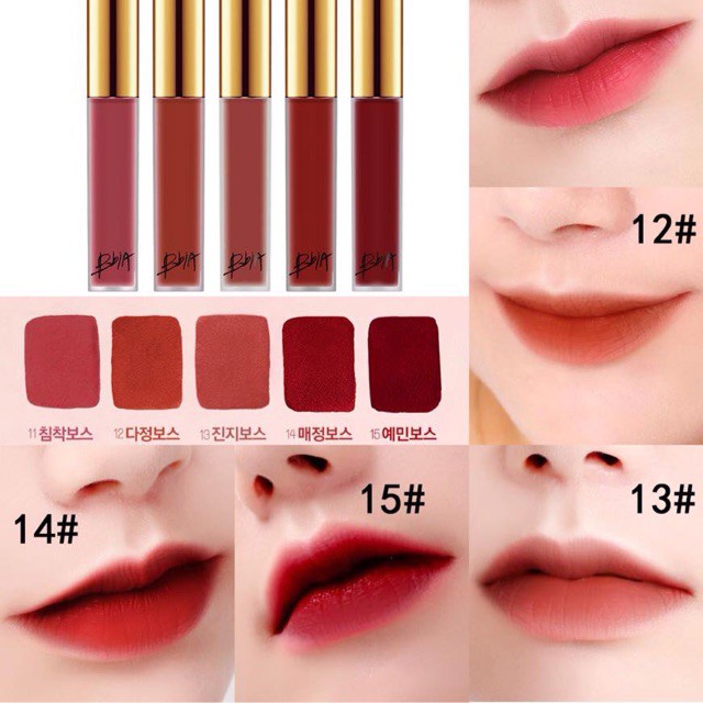 Son Kem Lì BBIA Last Velvet Lip Tint Auth 100%