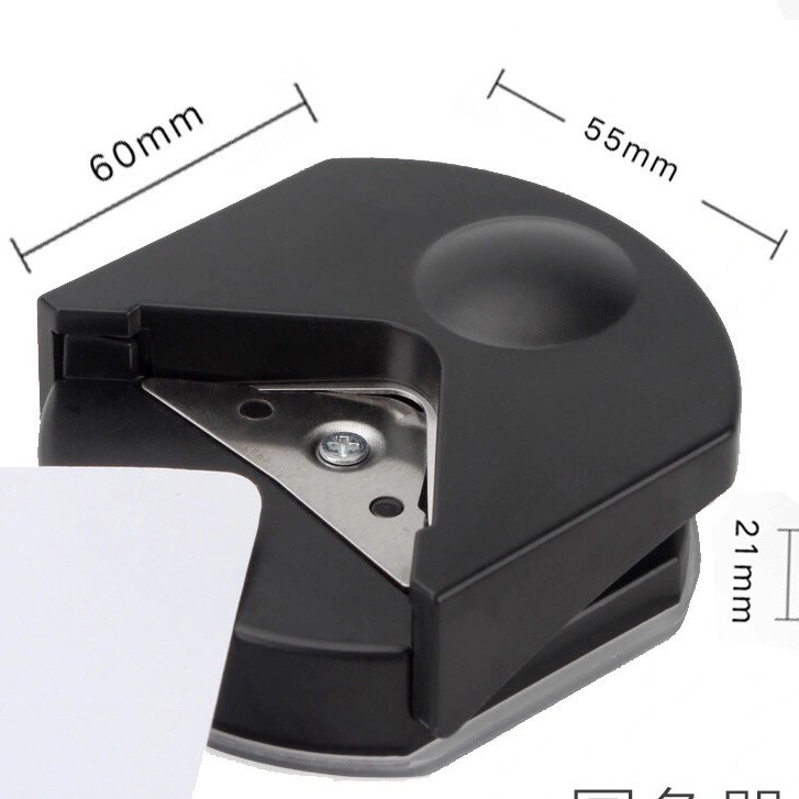 Bấm góc bo tròn góc giấy R4, ảnh crapbook, flashcash học liệu, thiệp, giấy ép plastic DIY cắt giấy văn phòng phẩm