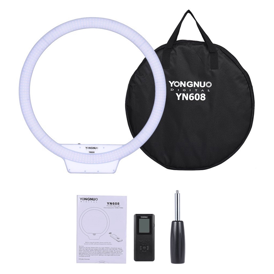 LED Ring Yongnuo YN608 Hàng Nhập Khẩu