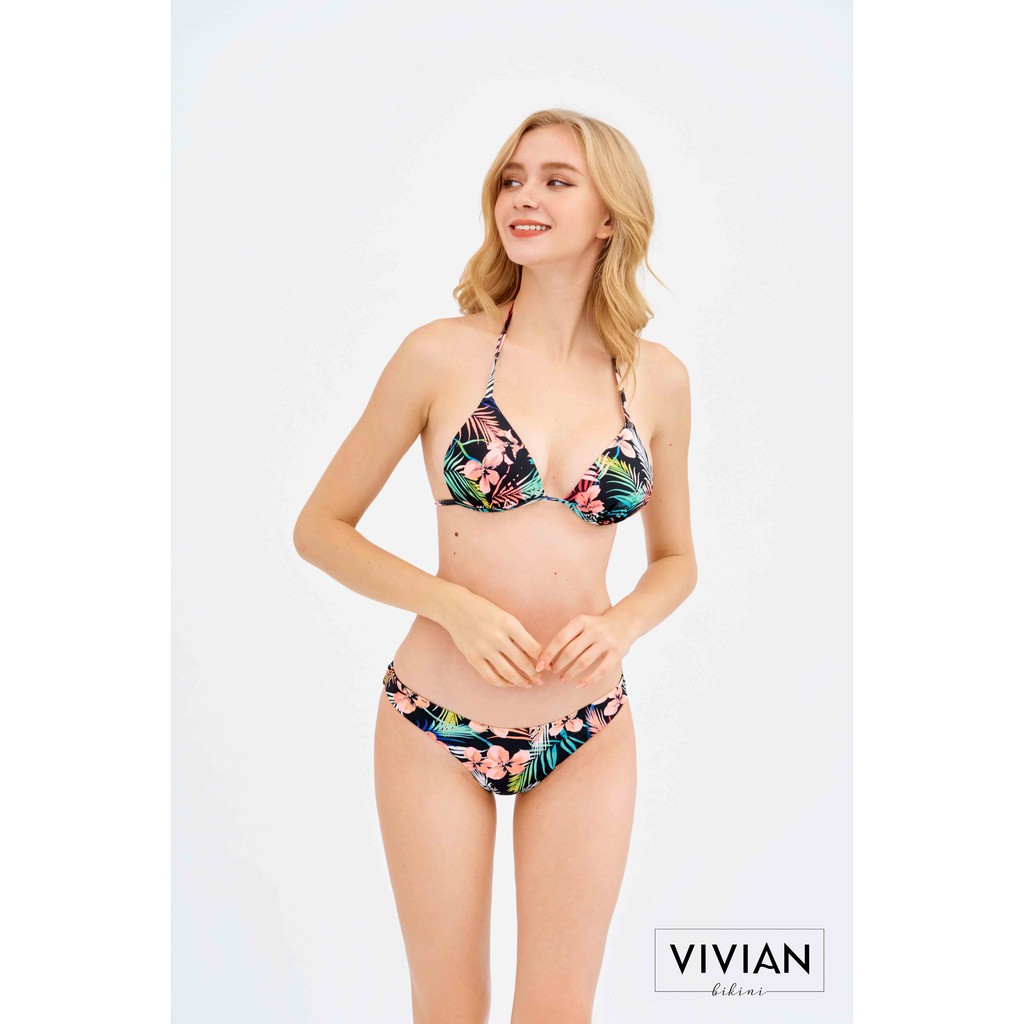 Đồ bơi áo tắm BIKINI PASSPORT Bikini hai mảnh basic - Cam-VS001_OR