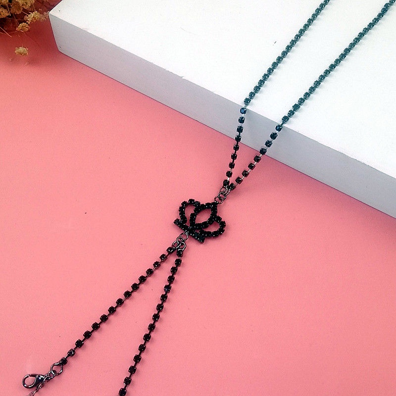 Dây Áo Ngực Trong Suốt Đính Đá Phong Cách Mới