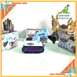 Đồ chơi xe cẩu máy xúc cảnh sát chạy pin cực hot tiktok - Nhíp shop