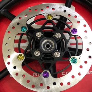 Đĩa winer lòng đen 260mm+6 ốc GR5 như hình