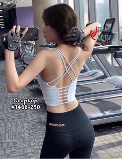 Áo croptop đan lưng cao cấp