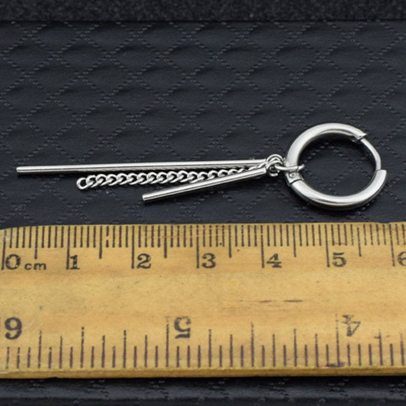 Khuyên tai dáng dài phong cách Punk thời trang Hàn Quốc