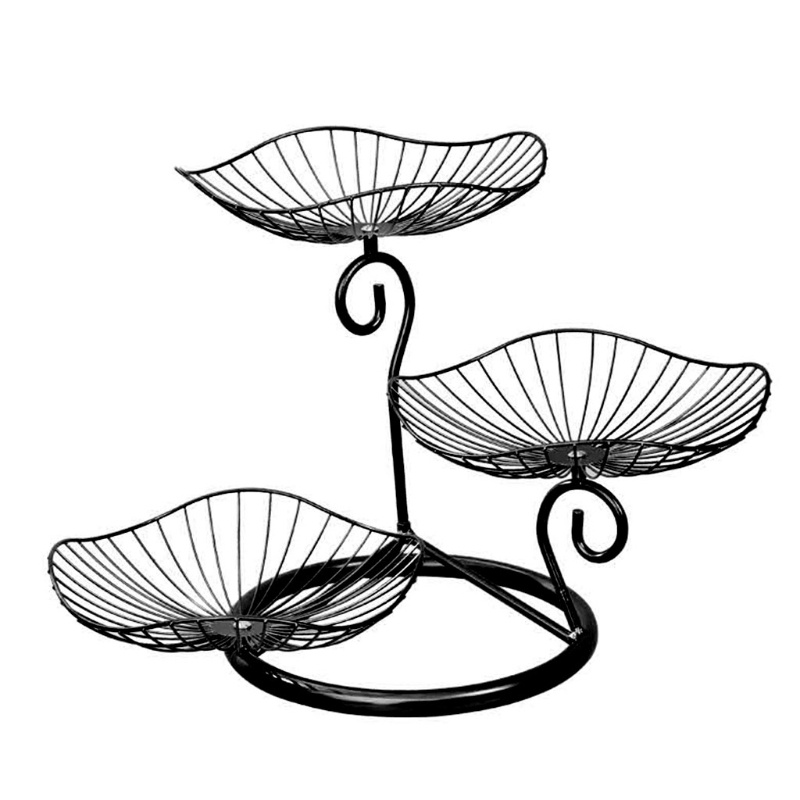 Khay Đựng Trái Cây Ba Tầng Tiện Lợi