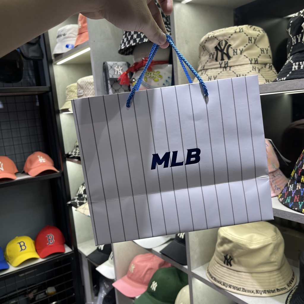 [ CÓ SẴN SL ] Túi Giấy MLB Đựng Quà 25x20x12 | ẢNH THẬT TẠI SHOP