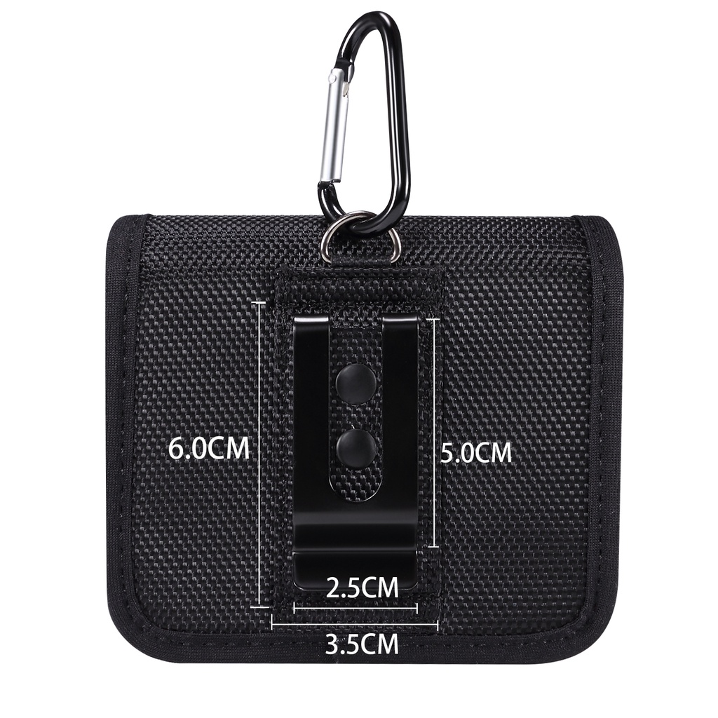 Oxford Cloth Pouch Waist Bag For Samsung Galaxy Z Flip 3 2 1 5G F7110 F7000 F7070 Case For Motorola Razr 5G Razr 2019 Ushining 3G Huawei P50 Pocket Belt Clip Cover