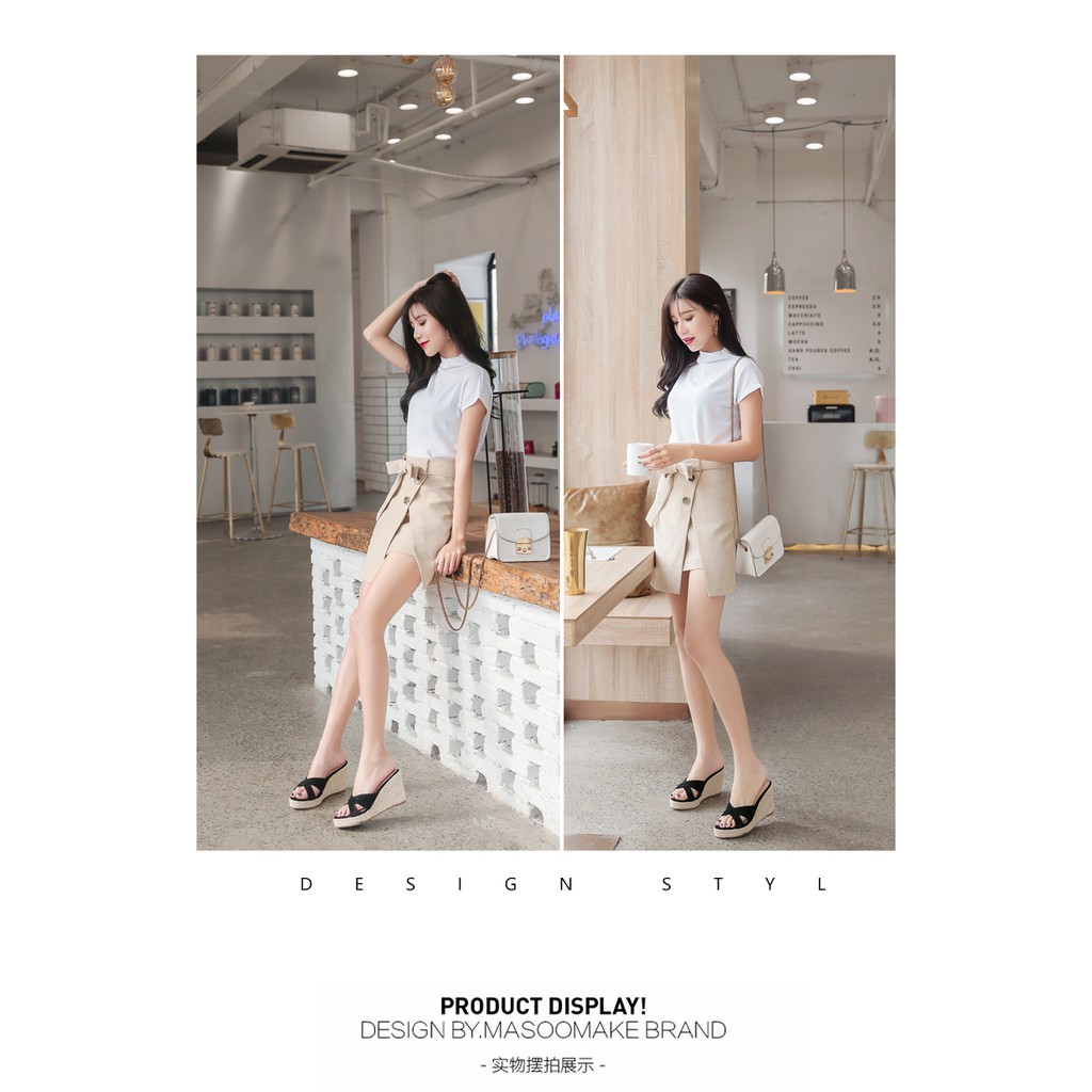 Dép Đế Xuồng 3.54 Inch Size 34-39 Thời Trang Nữ