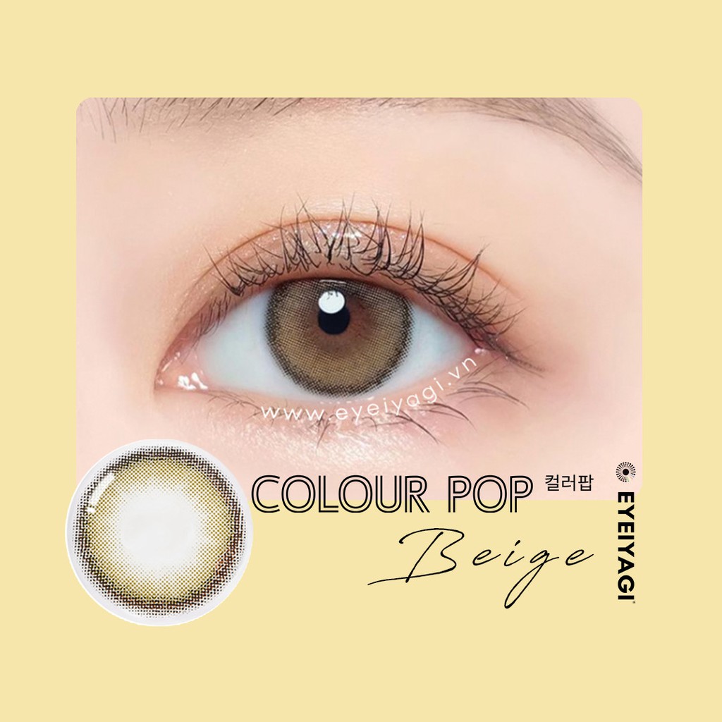 BST kính áp tròng 2 màu lens nâu lens choco thương hiệu·Eyeiyagi có độ từ 0-8 độ ,lens Y KHOA THỜI TRANG CAO CẤP