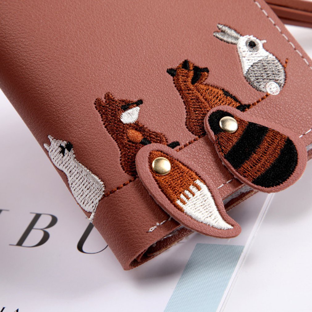 Ví nữ loại ngắn thiết kế có dây kéo đáng yêu | BigBuy360 - bigbuy360.vn