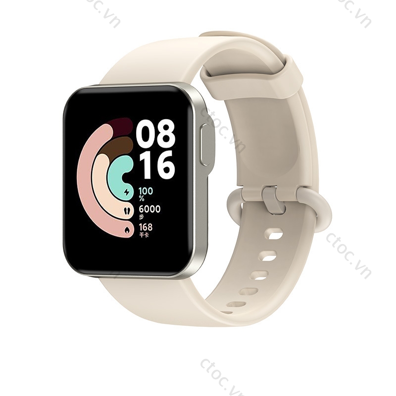 Dây đeo đồng hồ chất liệu silicon thoải mái thay thế cho Xiaomi Mi Watch Lite