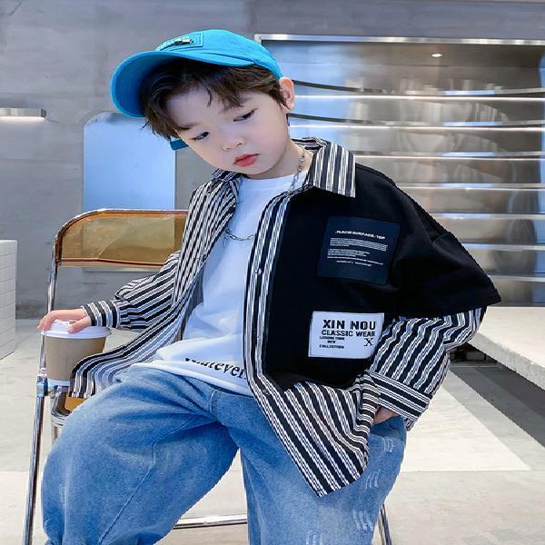 Áo Thun Thời Trang Mùa Xuân Hàn Quốc 2022 Dành Cho Bé Trai Mới