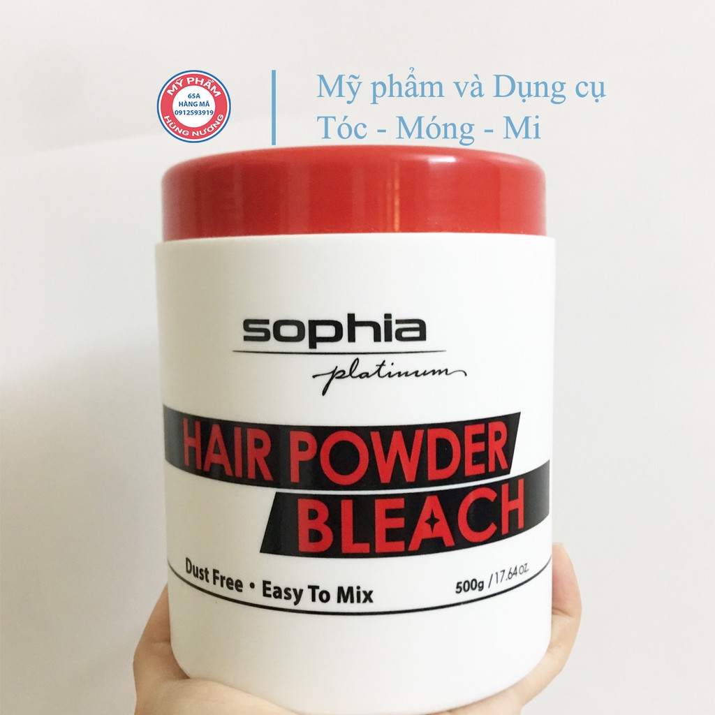 Bột tẩy tóc SOPHIA PLATINUM HAIR POWDER BLEACH 500G