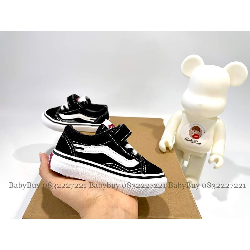 giày sneaker v.a  Ns cho bé trai bé gái size nhỏ ( Vans Mini)