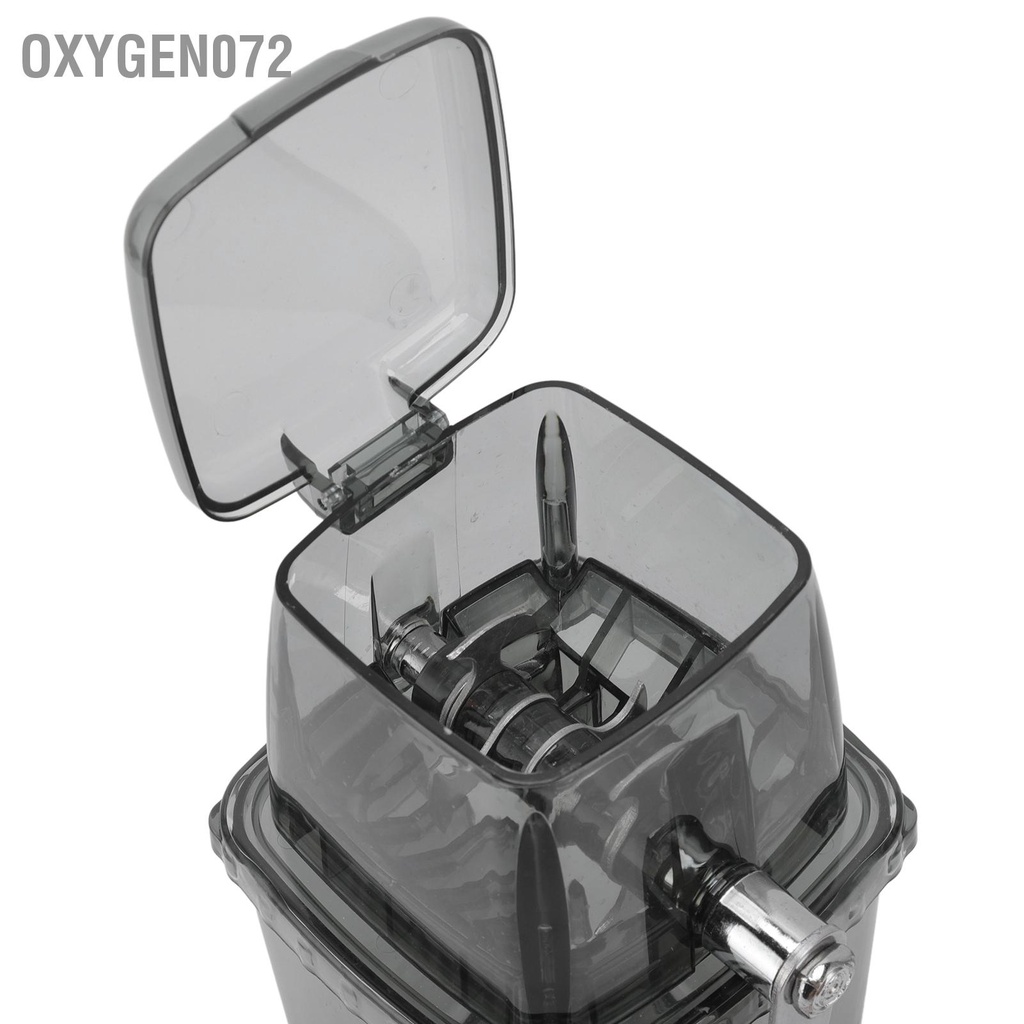 Oxygen072 Bằng tay Máy nghiền đá bằng cạo râu cầm nhỏ Vận hành hình nón tuyết cho gia đình