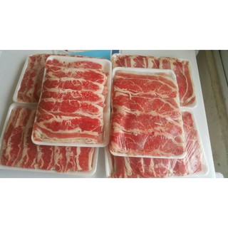 Thịt ba chỉ bò mỹ thái dải 500g