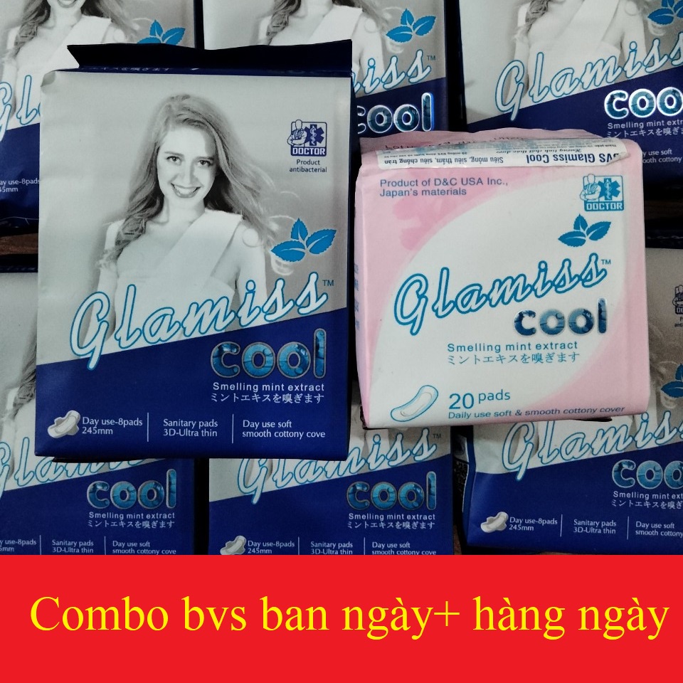 [Chính hãng] Băng vệ sinh Doctor Care Ban Ngày, hàng ngày glamiss cool