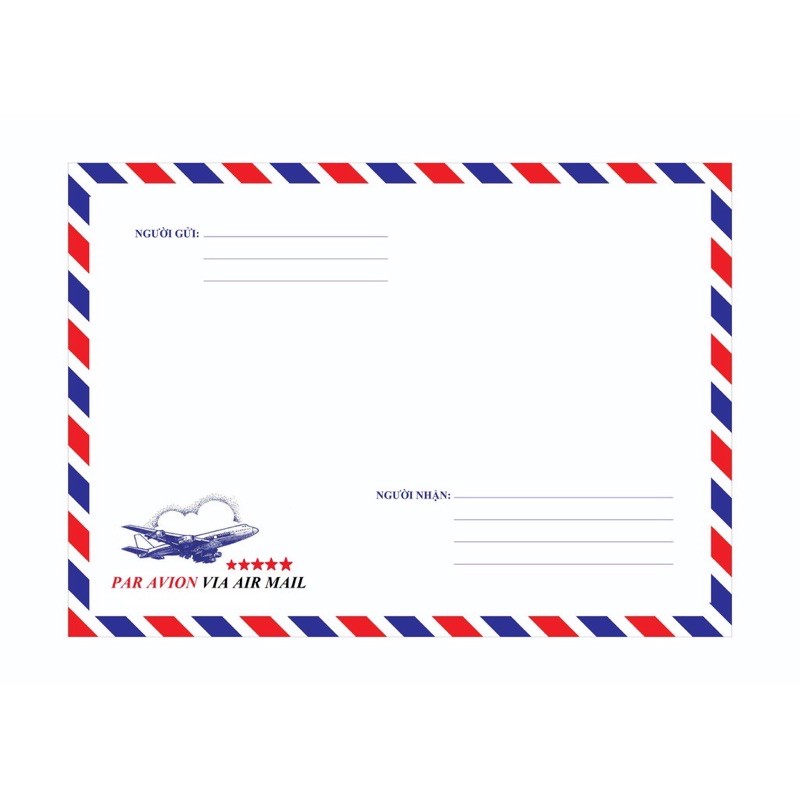 50 chiếc phong bì, phong thư bưu điện