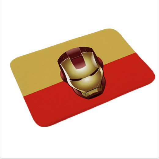 Thảm vuông mềm chống trượt trải sàn nhà/phòng bé in hình siêu anh hùng Captain America/Batman/Superman