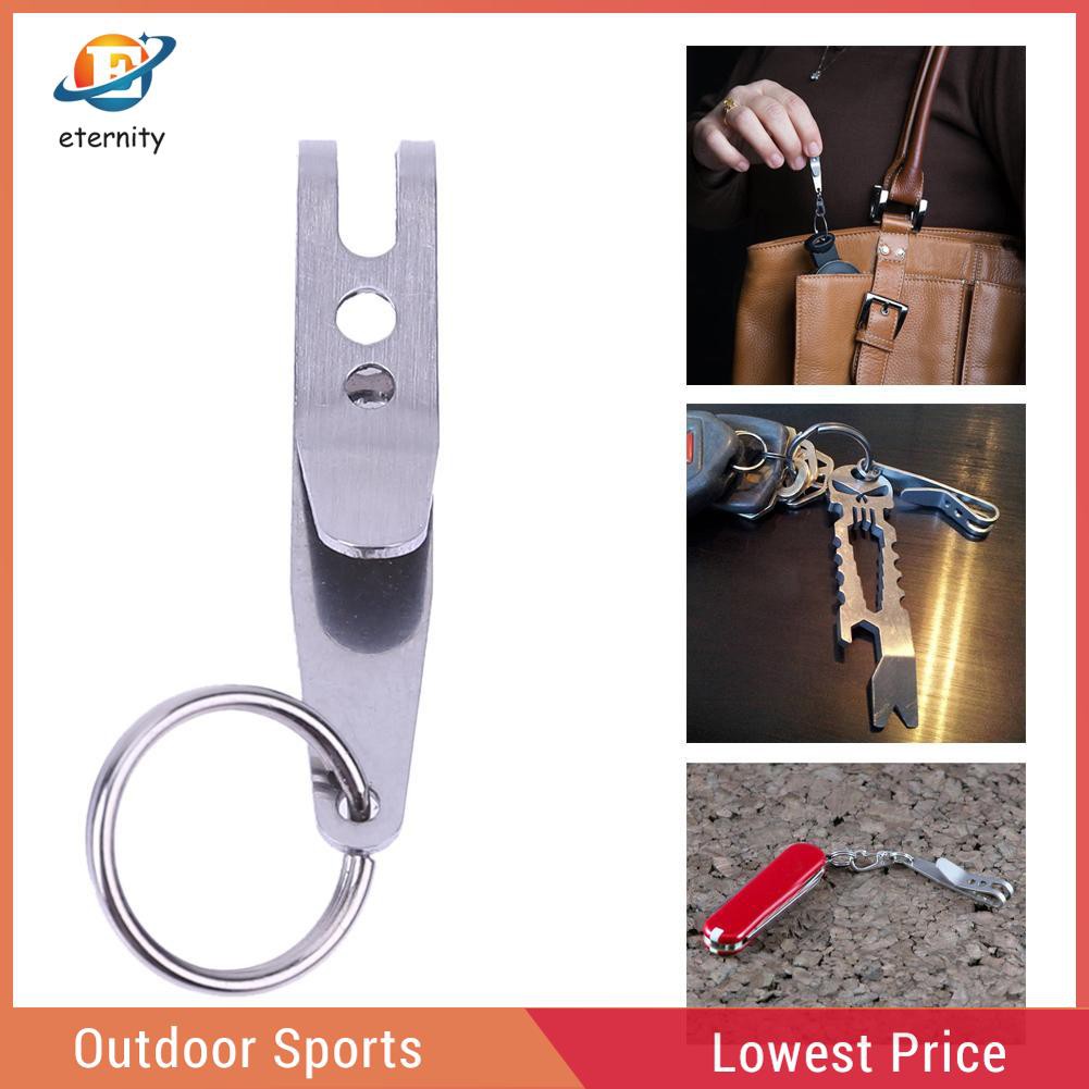 ※Eternity※Durable Outdoor EDC Bag Suspension Clip with Key Ring Carabiner Tool Gadget※