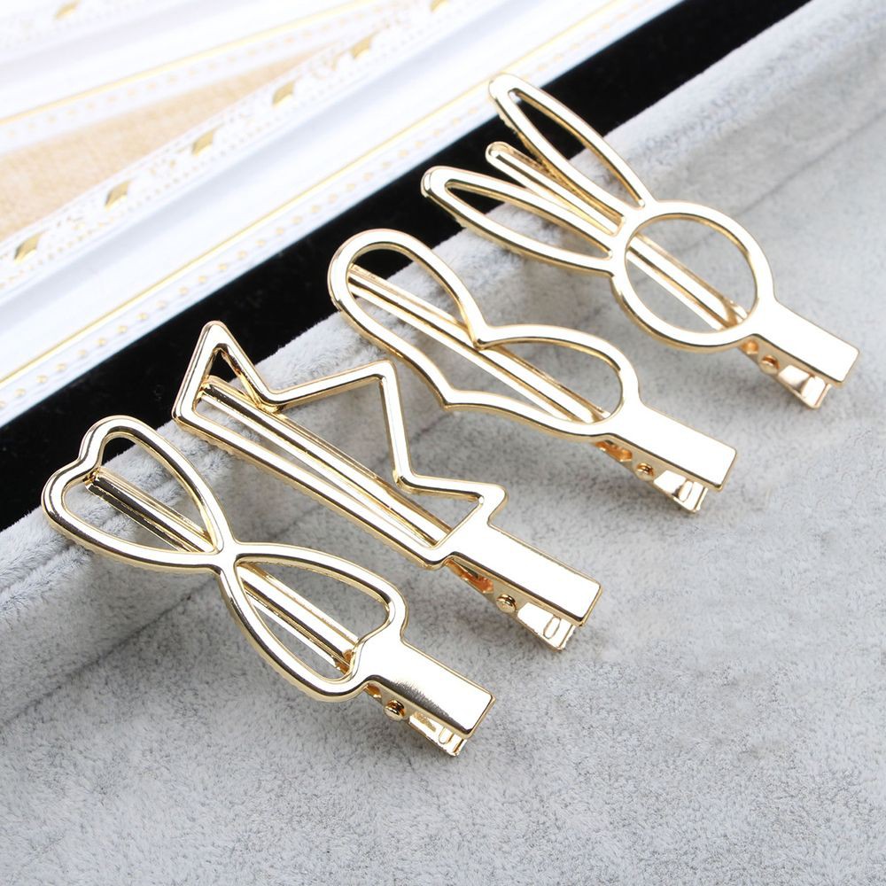 Kẹp tóc hình nơ rỗng