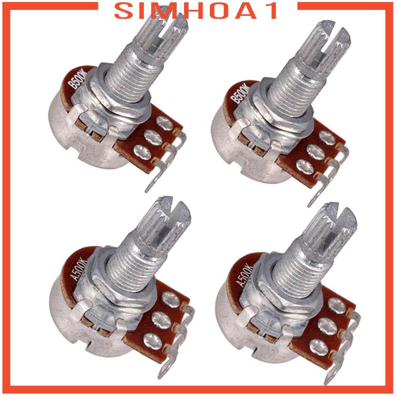 Nồi Chiết Áp dia 17mm dia 17mm Chuyên Dụng Cho Đàn Guitar A500k B500K