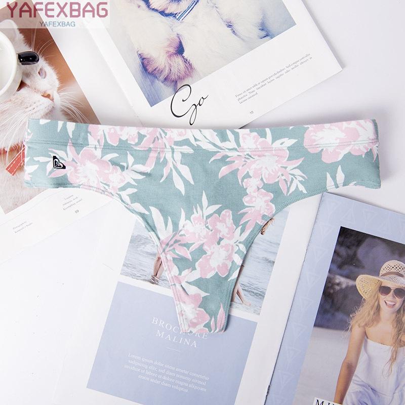 Thong And American Comfortable Cotton Erotic Lingerie European High Quality