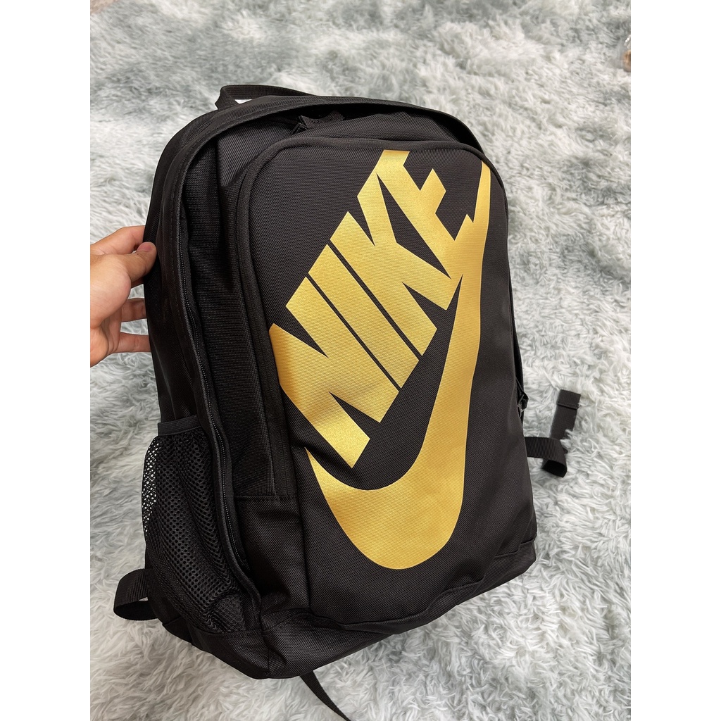 Balo Thời Trang Logo Backpack Black B429