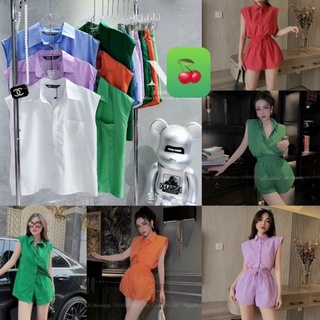 Set sơ mi màu voan lụa mịn đẹp