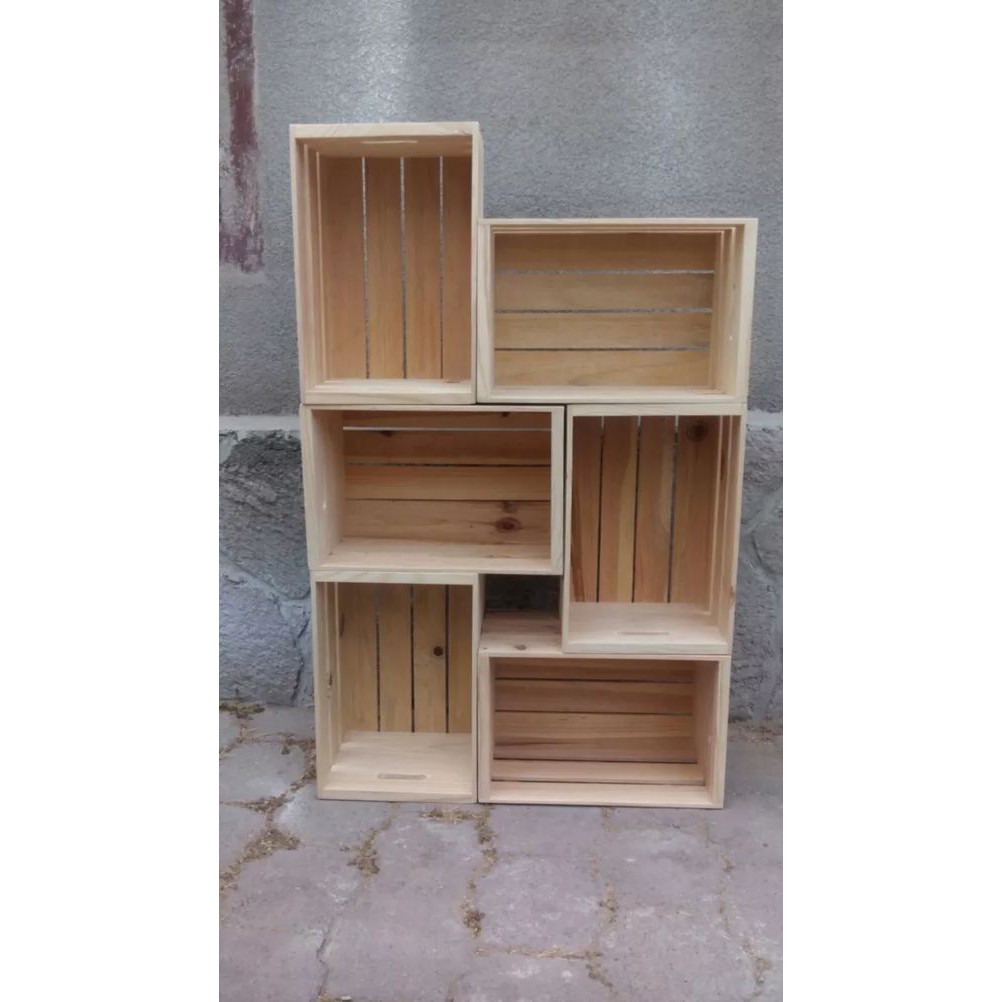 Thùng gỗ Pallet đa năng/ Hộp gỗ thông trang trí