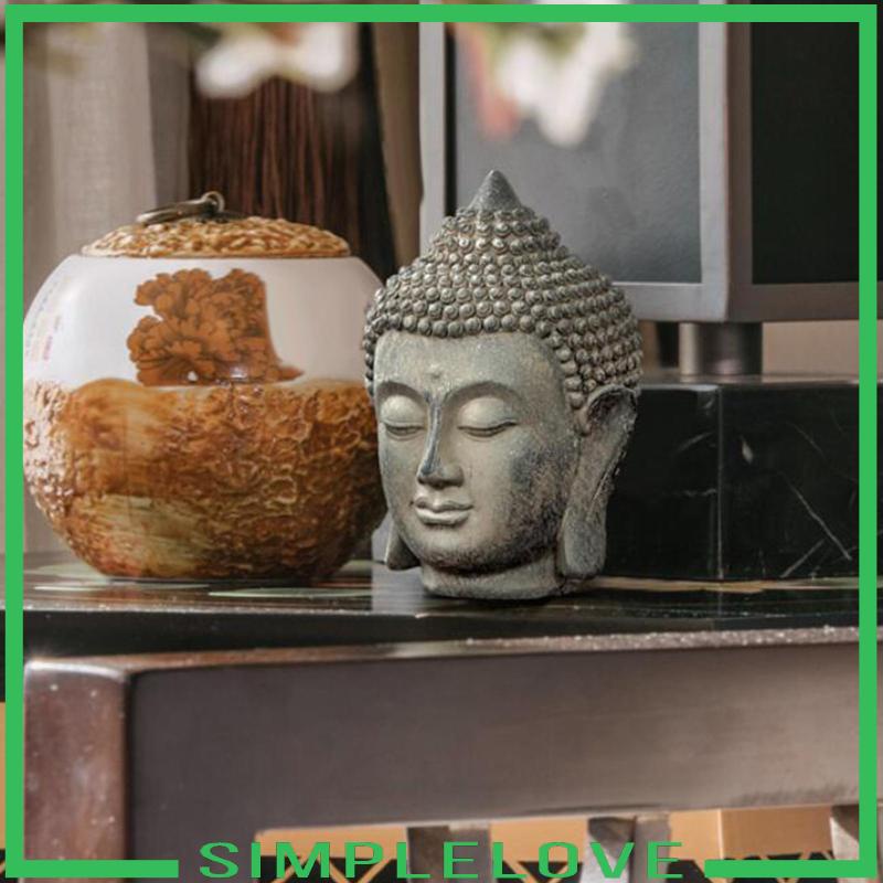 Đồ trang trí ĐầU PhậT Để BàN Trang Trí